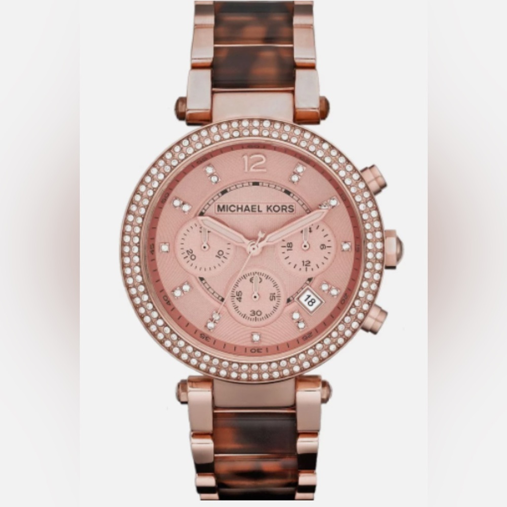 Michael Kors Tortoise Watch